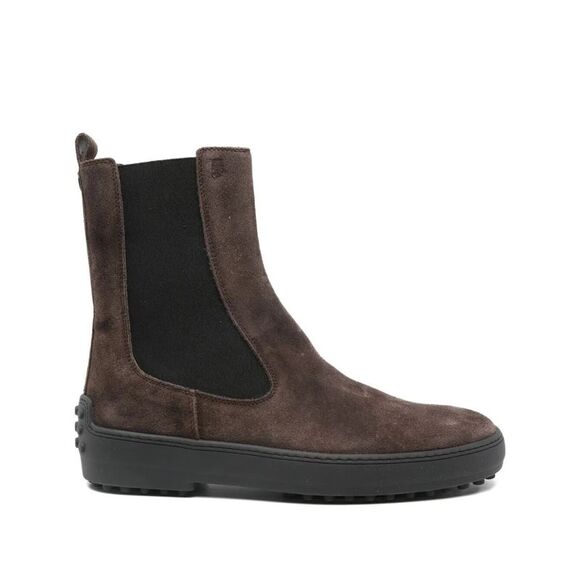 Tod's Women Winter Gommino Suede Ankle Boots